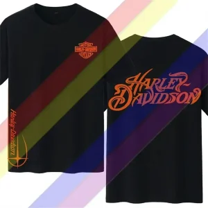 2025 Men Women T Shirt Casual Davidsons Motorcycle Est T-shirt Graphic Sports Tops Harleys Comfortable Streetwear S-3XL